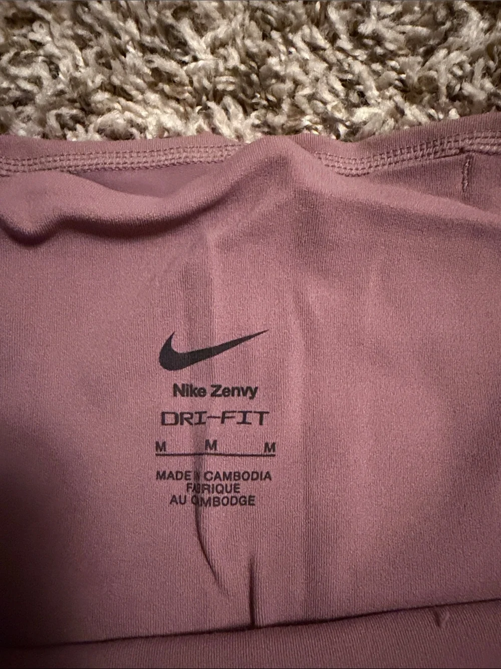 Women's Nike High-Waist Bike Shorts — Black and Mauve (2-Pack)